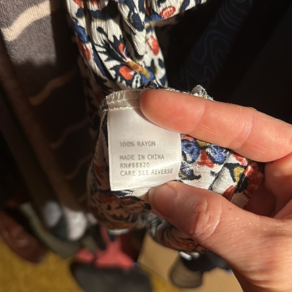 Cynthia Rowley Boho Matching Top Skirt Festival Vacation M - Picture 4 of 4